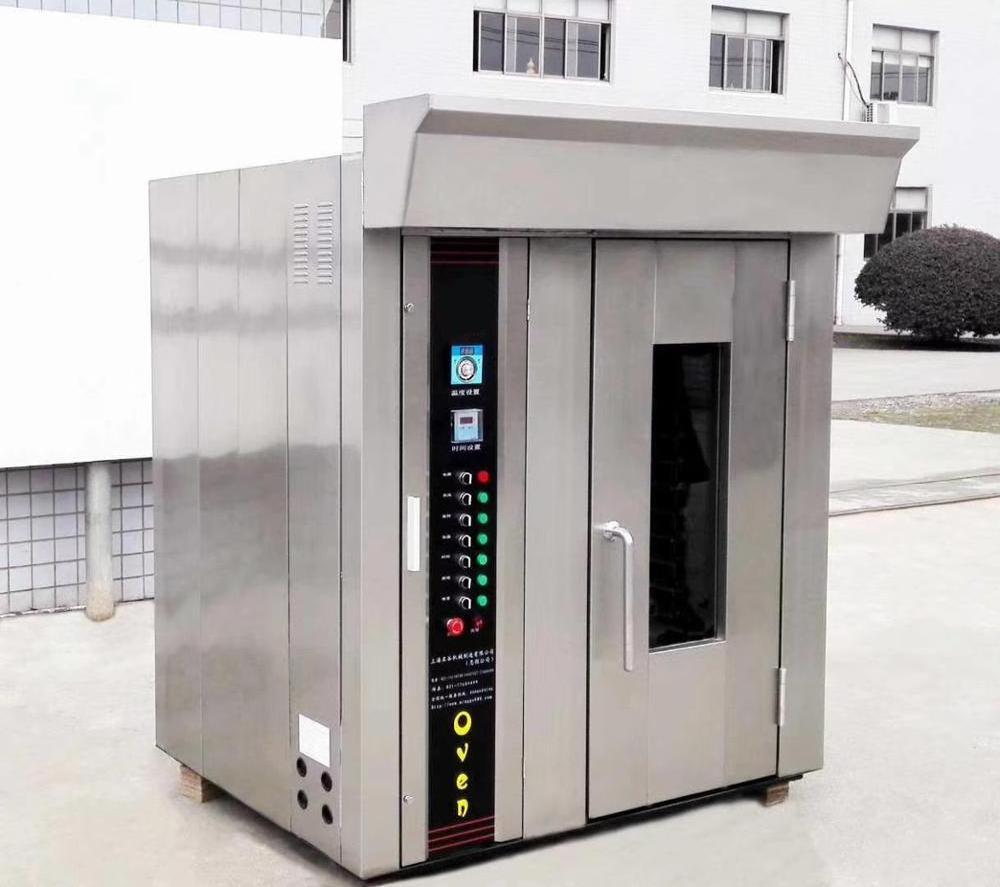 industrial stainless steel electric baking oven / bread bakery equipment / rotating baking oven