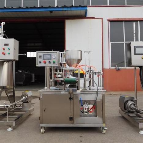 Fully automatic complete yogurt production line yogurt making machine