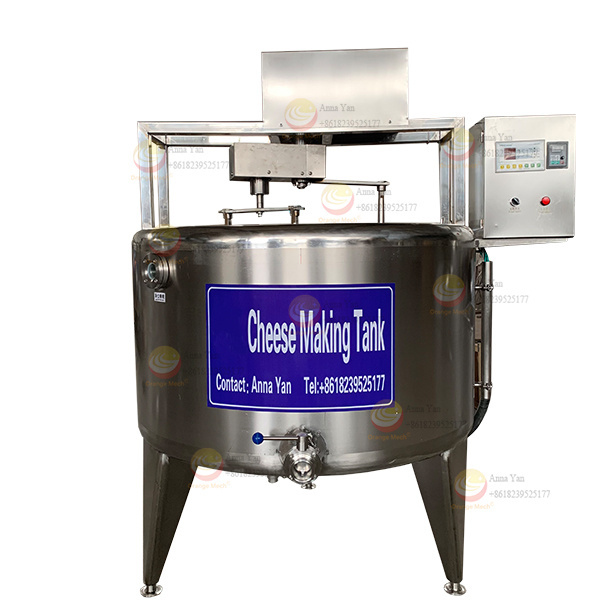 Electric Cheese Vat Machine For Process Heating Milk Cheese Making