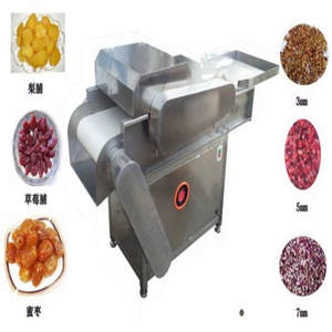 Preserved Apricots Dicing Machine / preserved mango dicer / Fruit Dicing Machine Sticky Dried Fruit Dice Cutting