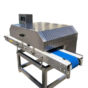 meat slicing machine Slicing Chicken Breast in Horizontal Meat Slicer