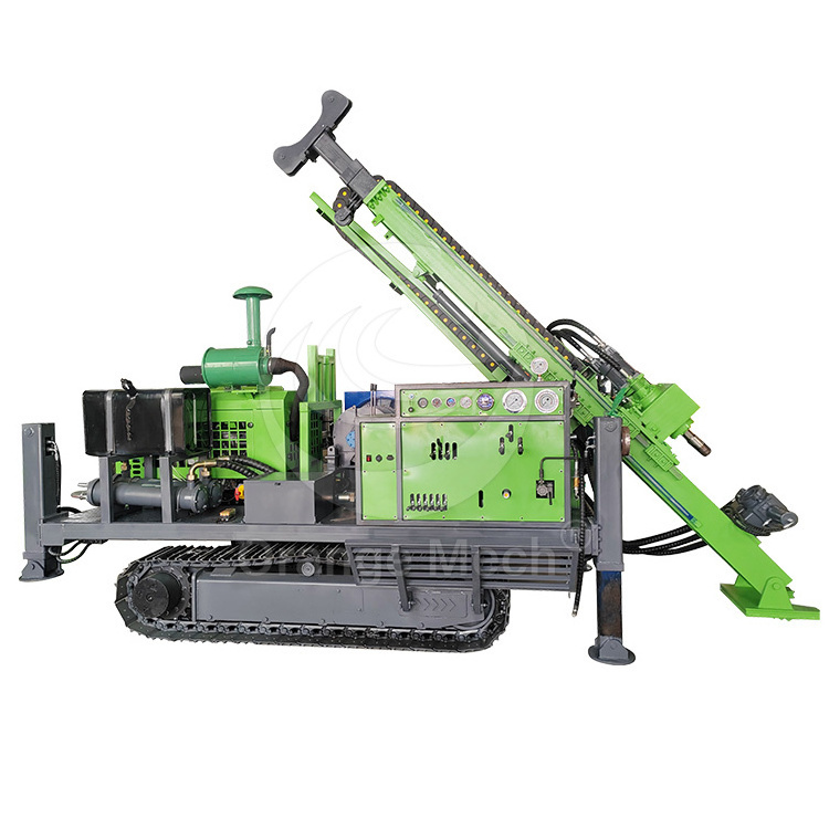 ORME Diesel Engine Drive Hydraulic Drill Rig Geo Core 100m Borehole Drill Machine Driller