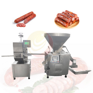 ORME Embutidora De Chorizo Automatico Electric Sausage Vacuum Filler Fill Machine Precio Industrial