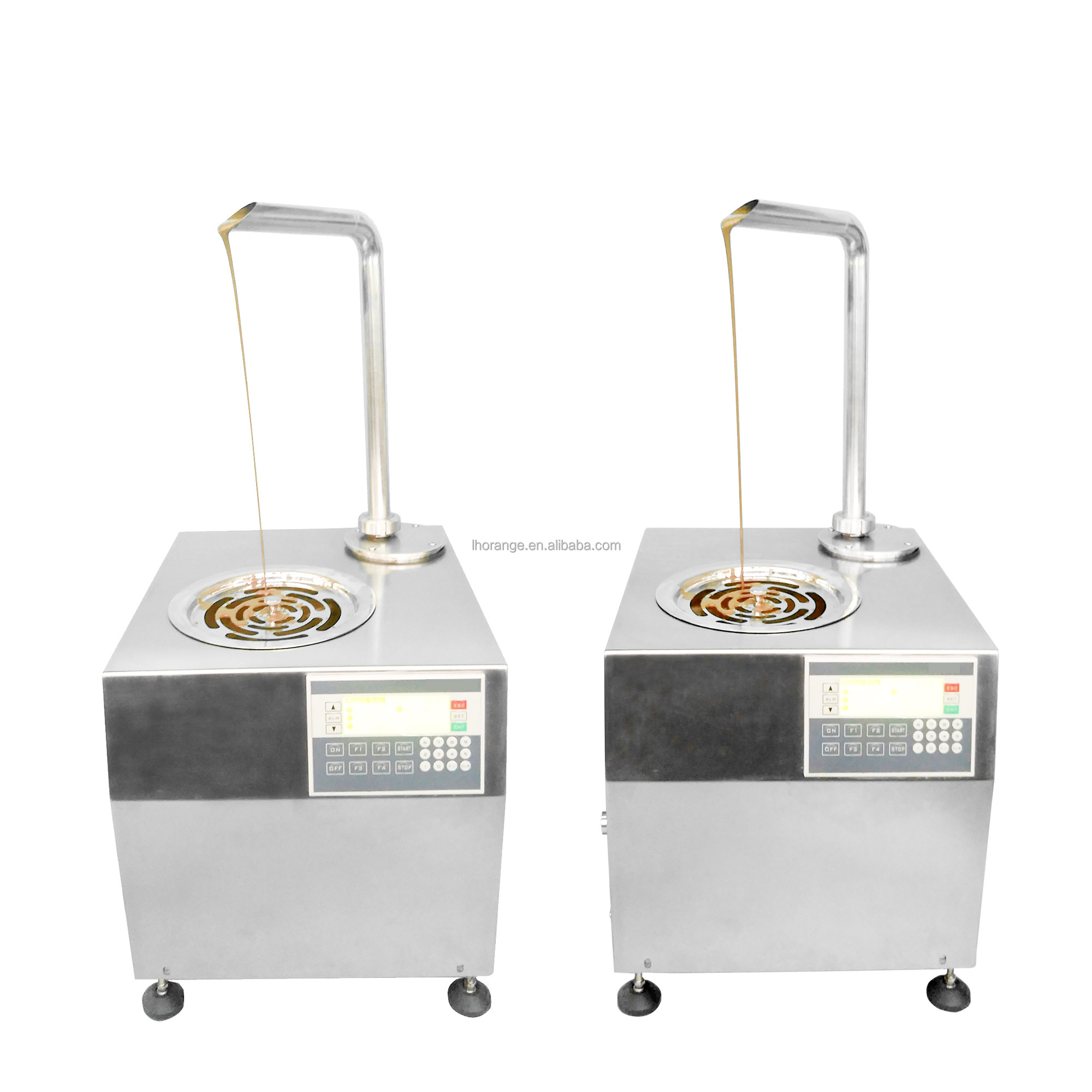 Small automatic chocolate machinery small chocolate tempering machine portable hot chocolate dispenser