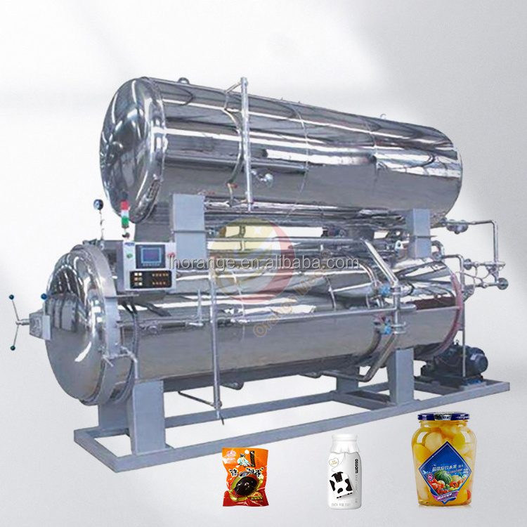 Industrial Food Sterilizer Autoclave /Retort Machine for Glass Jars Tin Can Retort Sterilizer Autoclave Steam Sterilizer