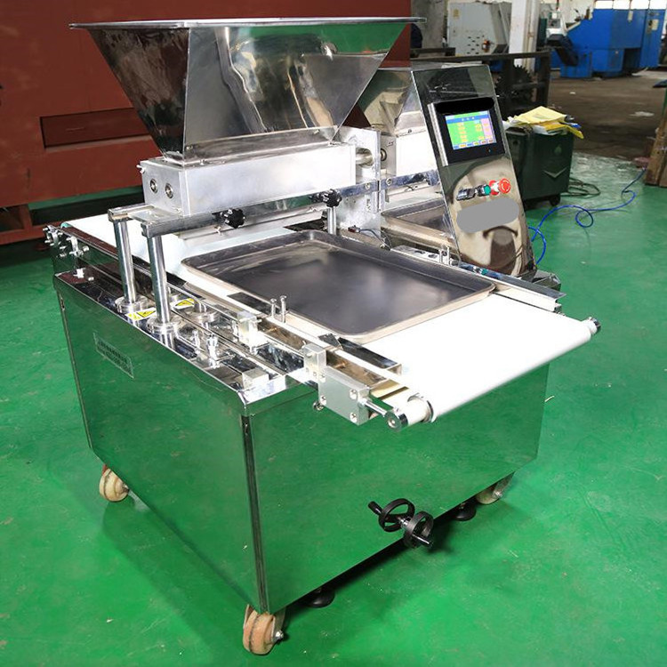 automatic two color fortune cookies maker machine / cookie manufacturing machine