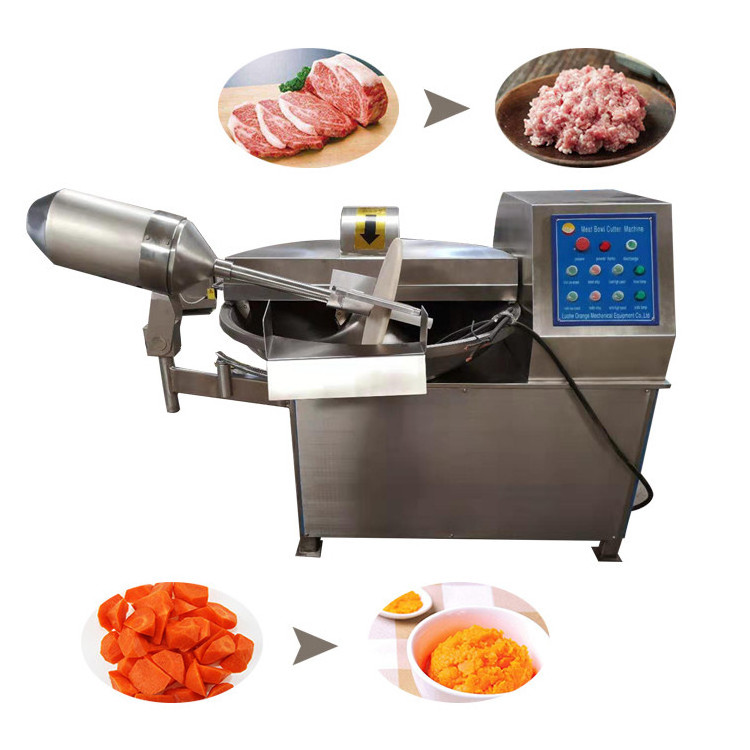 stainless steel commercial electric food bowl chopper meat cutter bowl chopper for meat