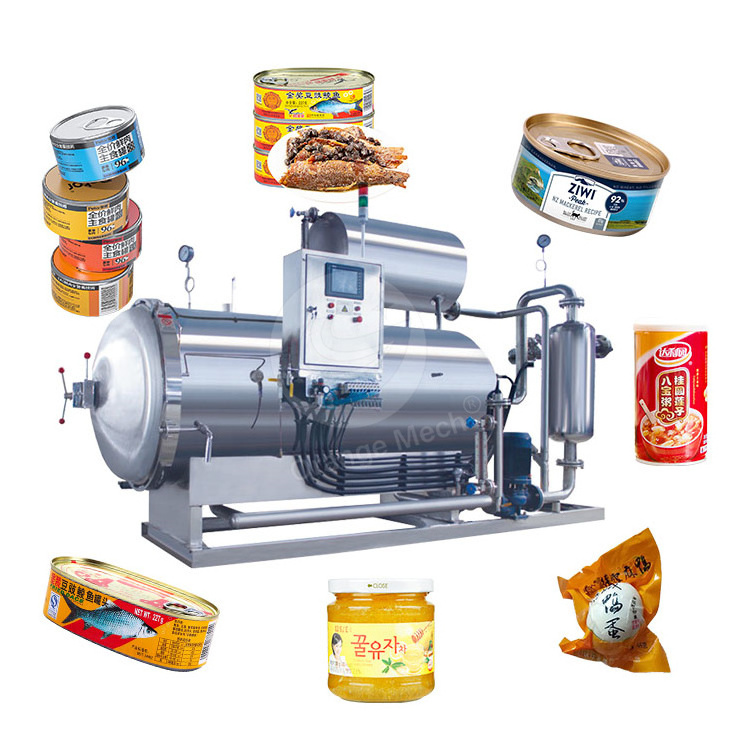 ORME High Quality Juice Retort Equipment Commercial Mini Pressure Canner Food Retort Sterilizer Machine