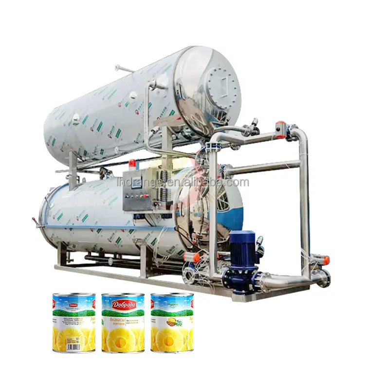 China design small retort food canner autoclaving sterilization process machine