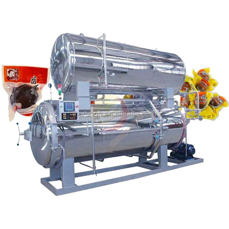 China design small retort food canner autoclaving sterilization process machine