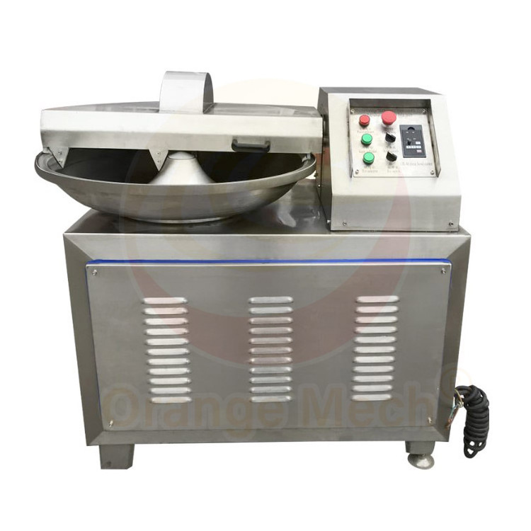 Multi function meat vegetable meat emulsify bowl cutter  Vacuum Bowl Cutter Cutting Machine Meat Bowl Cutter For  sausage