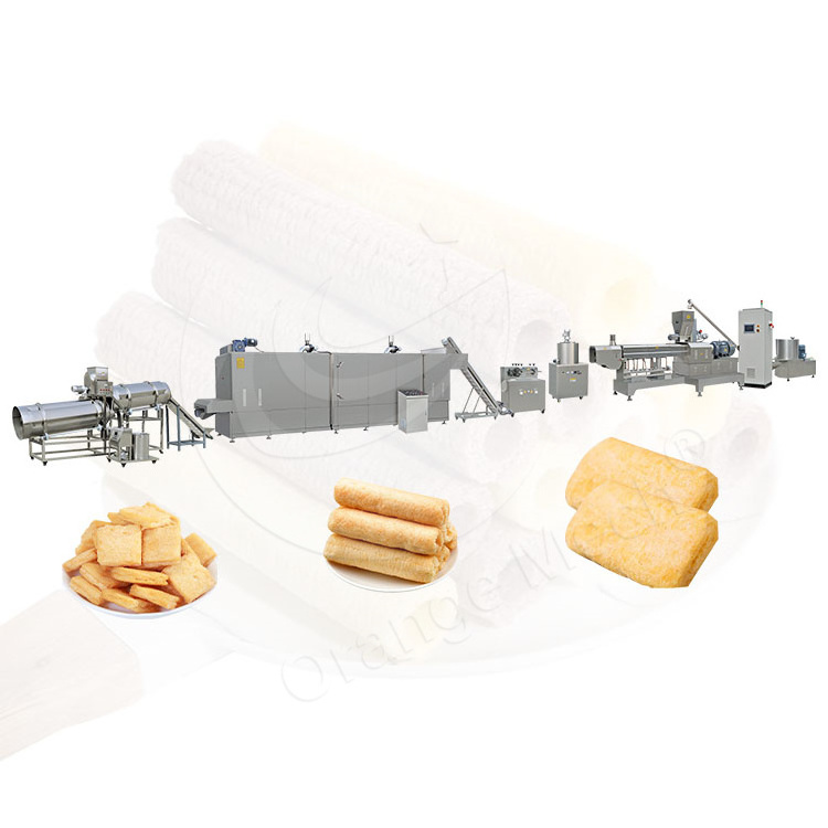 ORME Automatic Extrude Snack Make Machine Mini Puffed Rice Production Machine Puff Corn Chip Production Line