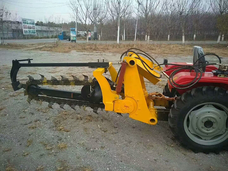 trenching machine chain trencher