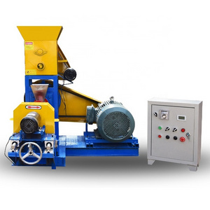 Feed Pellet Making Machine Floating Fish Pet Food Feed Machinery Poultry Dog Floating Fish Chicken Animal 220v/380v 400w 7500