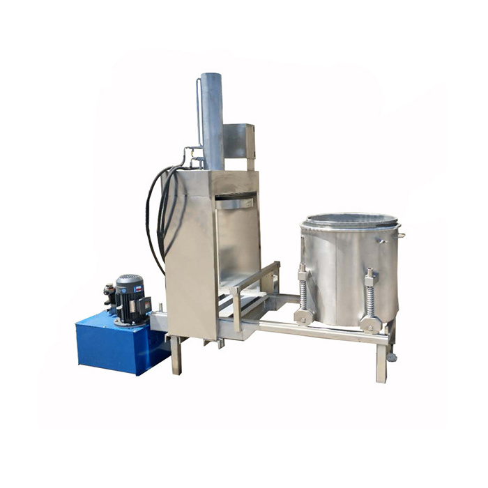 10 year experience Vertical Hydraulic Mustard pickles grape pineapple juice press dewatering machine