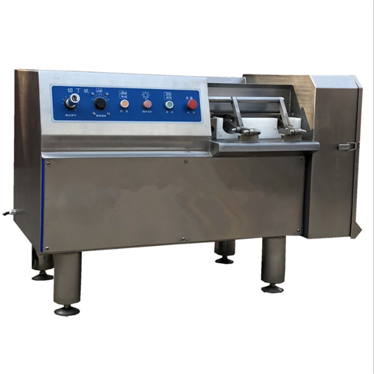 Meat Cuber Meat Dicer / Frozen Pork Cube Cutting Machine / Frozen Fish, Chicken, Beef Cube Dicng and Cutting Machine