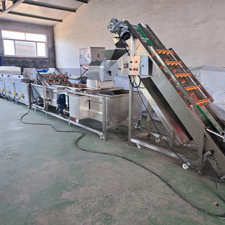 hot sale Fully Automatic Industrial Frozen French Fries Production Line Cassava Fresh Finger Potato Chips Making Machine Price