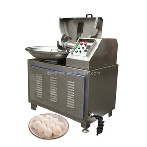 Multi function meat vegetable meat emulsify bowl cutter  Vacuum Bowl Cutter Cutting Machine Meat Bowl Cutter For  sausage