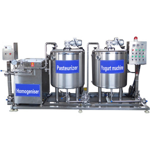 Yogurt production line pasteurization amd fill in yogurt making equipment