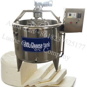 Electric Cheese Vat Machine For Process Heating Milk Cheese Making