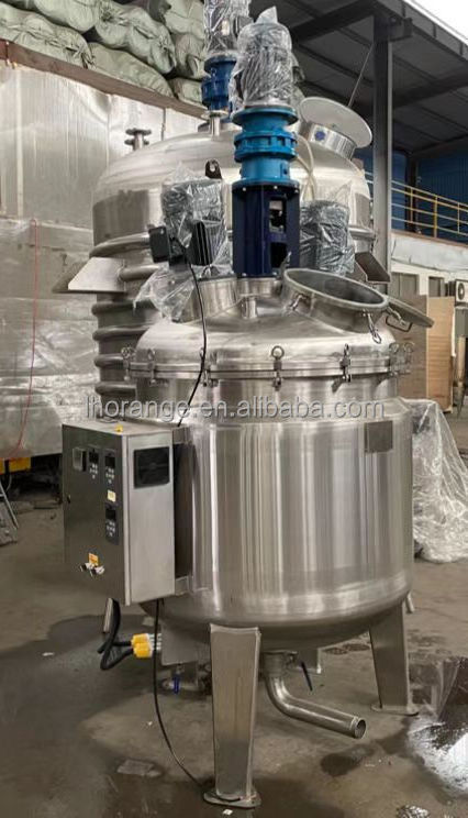 stainless steel emulsion mixing tank for wine juice beer  heating mixing tank machine