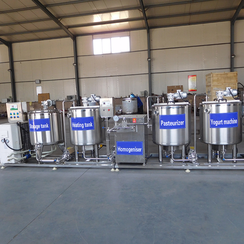 Yogurt plant fully automatic yogurt fermentation pasteurization maker machine complete small dairy greek yogurt production line