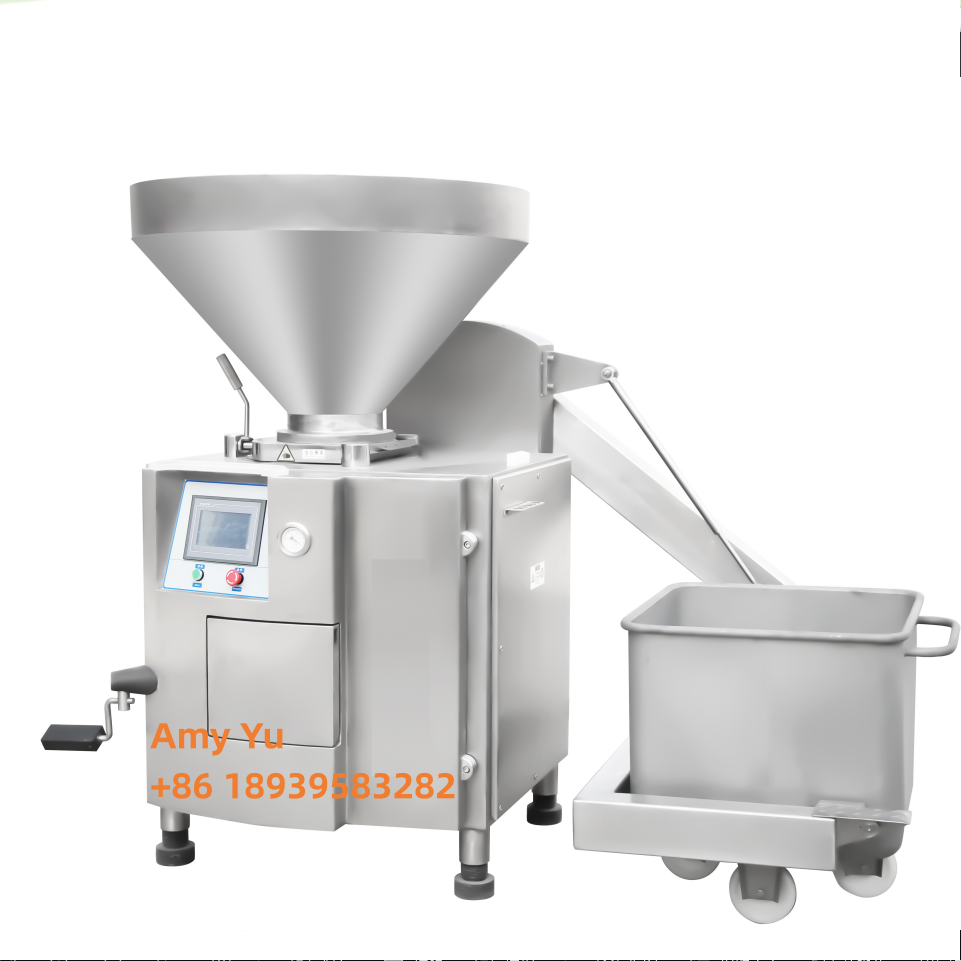 Commercial meat processing machinery Electric meat grinder sausage filler making stuffer and clipper machine