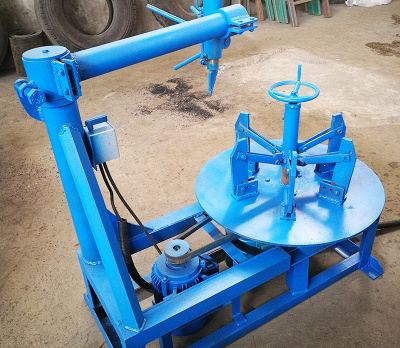 Higher efficiency eco-friendly automatic car tire double sidewall cutting machine / tire ring cutter