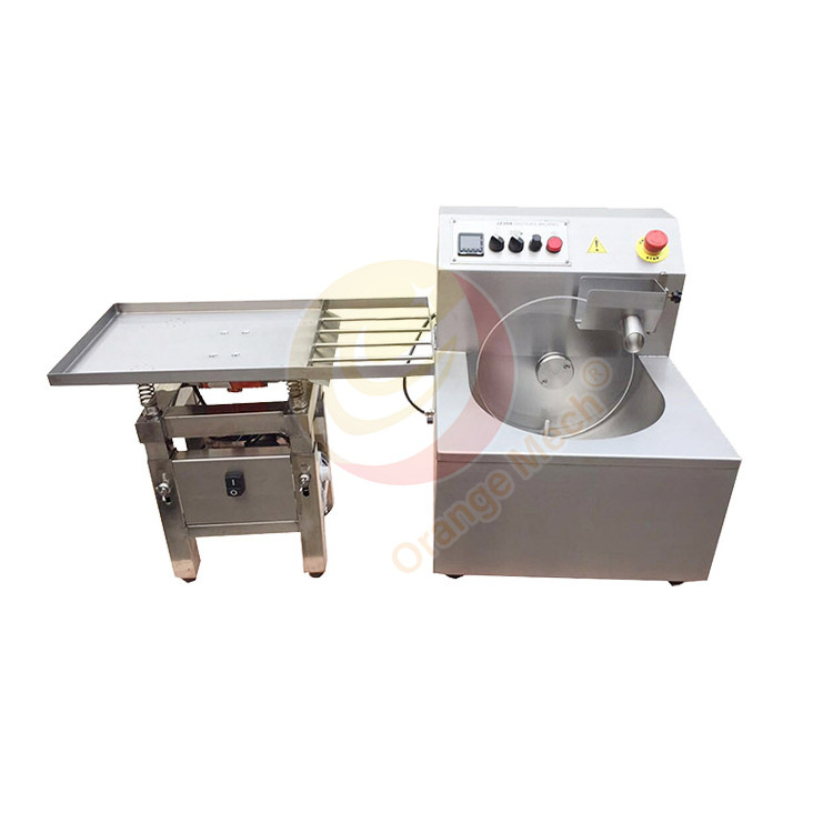 Easy to Operate Commercial Large 10kg Melt Spread Chocolate Making Machine Continuous Temper Machine