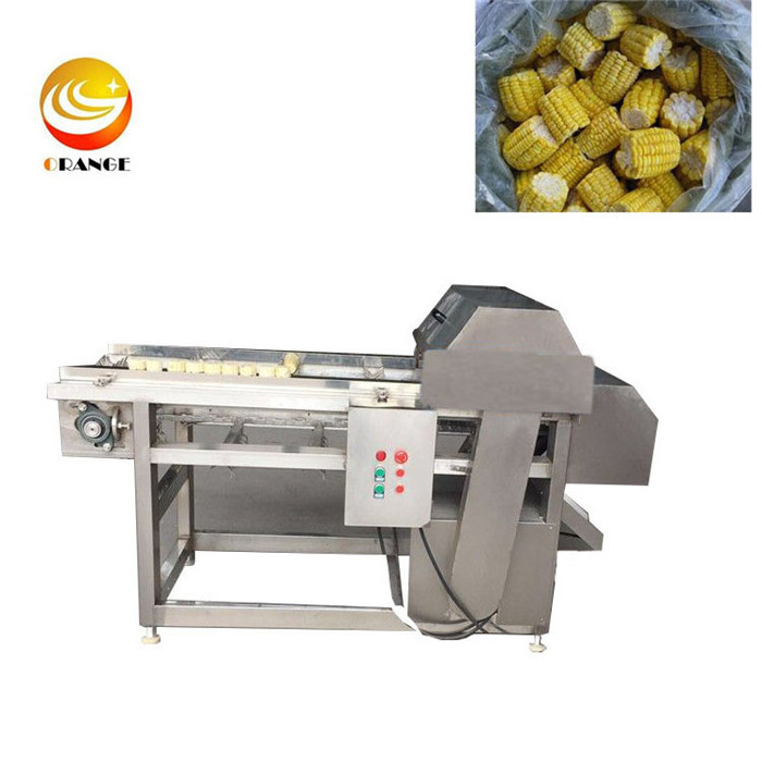 Automatic Sweet Corn Cutting Machine Fresh Corn Carrot Cutter Machine