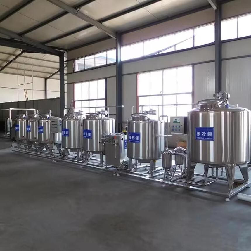 Stainless Steel100l150l 300l 500l Mini Small Honey Juice Milk Pasteurizer Machine Price Yogurt Processing Production Line