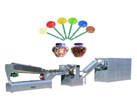 Hard candy lollipop making / forming machine / plant / production line