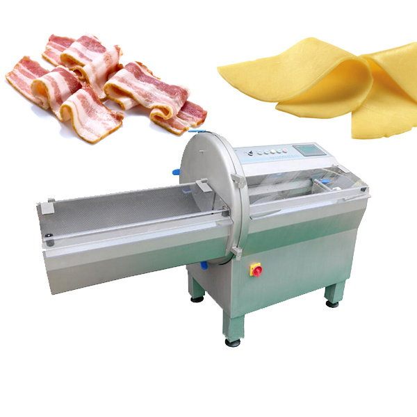 PLC automatic Paper Thin Meat Slicer/pork  steak Meat Cutting Machine