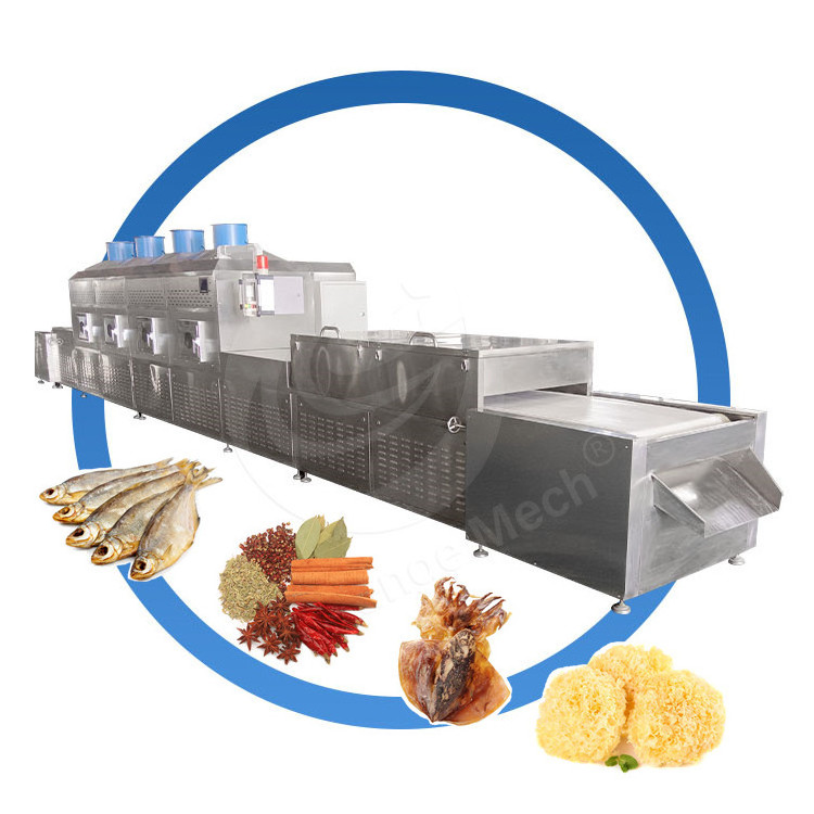 ORME Industrial Small Business Cashewnut Duck Flakes Fish Cryanthenum Microwave Dry Machine for Best Quality