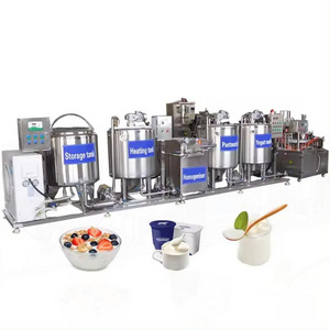 Stainless Steel100l150l 300l 500l Mini Small Honey Juice Milk Pasteurizer Machine Price Yogurt Processing Production Line