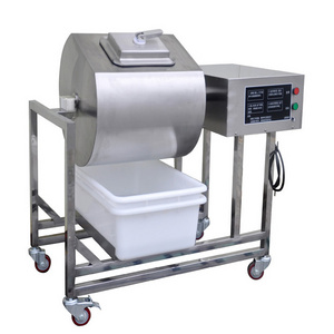 304 stainless steel meat processing fish vacuum chicken vacuum marinator meat tumbling marinating machine good price