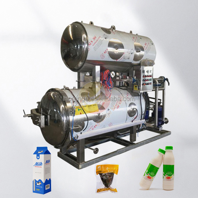 Industrial Food Sterilizer Autoclave /Retort Machine for Glass Jars Tin Can Retort Sterilizer Autoclave Steam Sterilizer