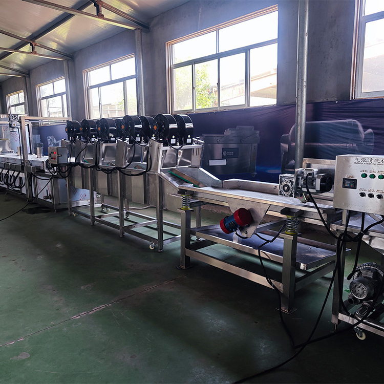 hot sale Fully Automatic Industrial Frozen French Fries Production Line Cassava Fresh Finger Potato Chips Making Machine Price