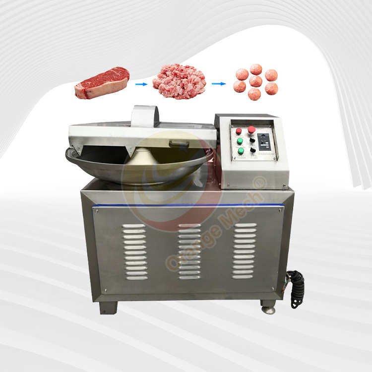 Multi function meat vegetable meat emulsify bowl cutter  Vacuum Bowl Cutter Cutting Machine Meat Bowl Cutter For  sausage