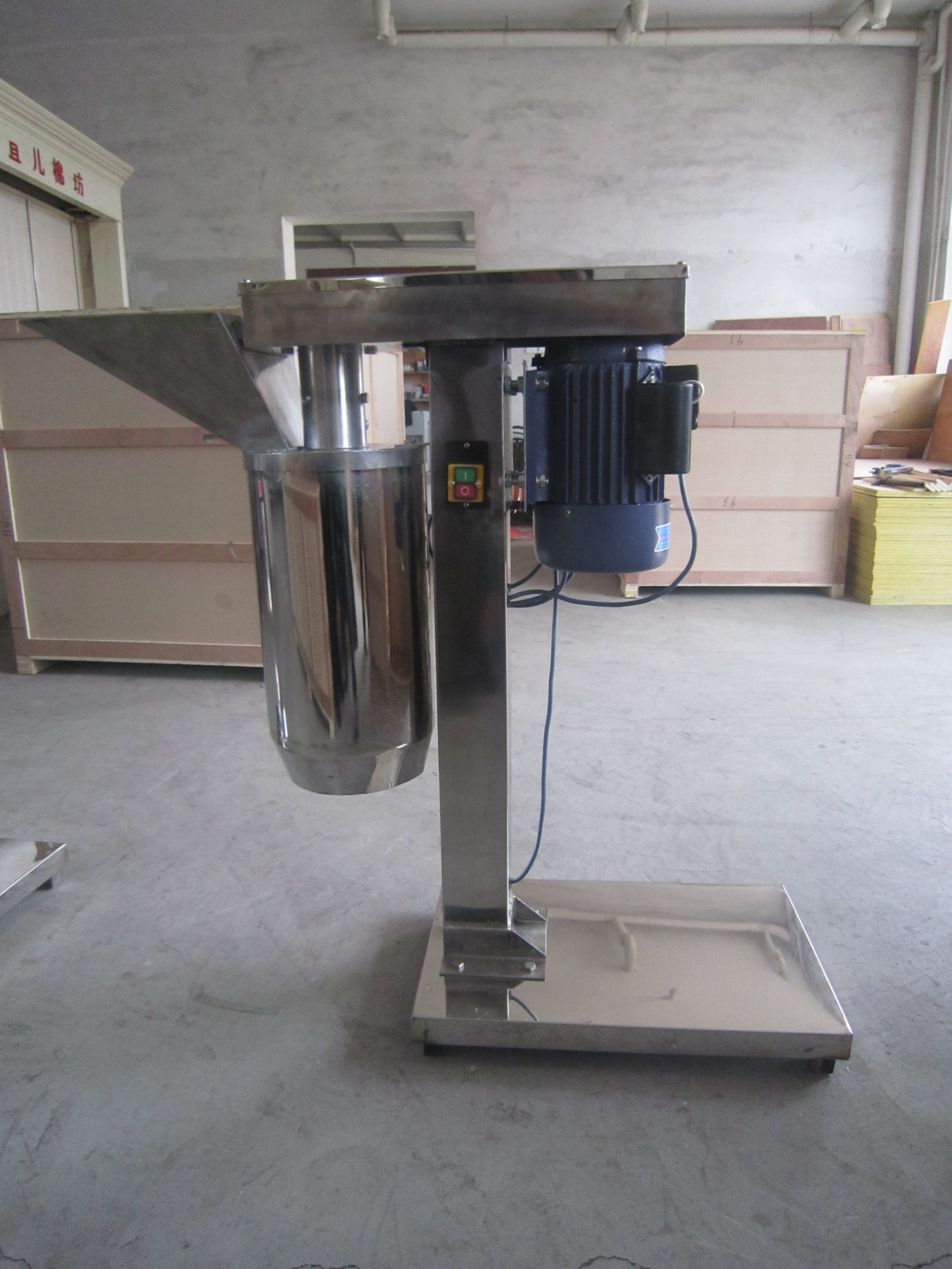 Garlic grinding machine/ginger paste grinder for sale /Very Pop garlic paste mill