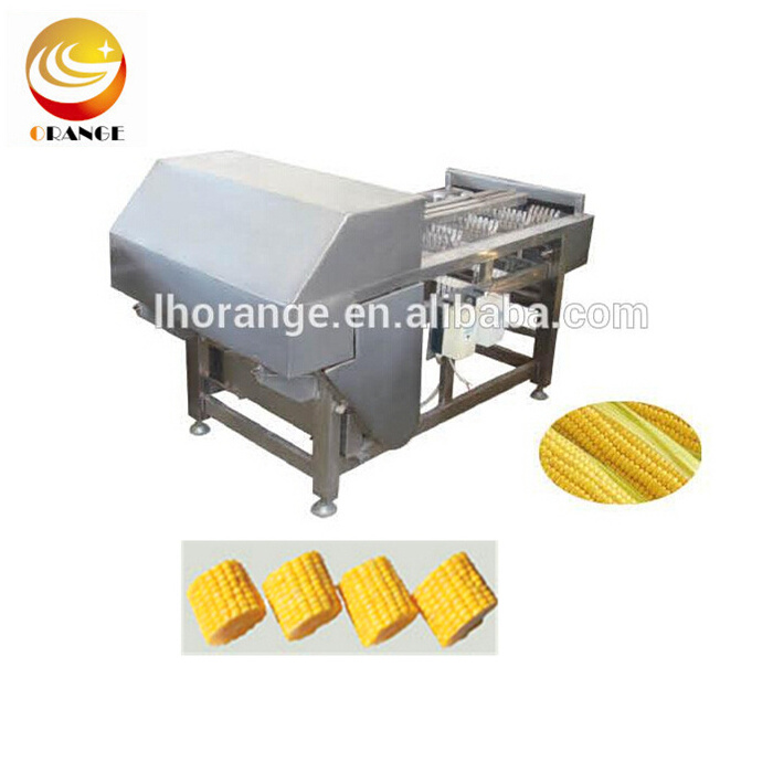 Automatic Sweet Corn Cutting Machine Fresh Corn Carrot Cutter Machine