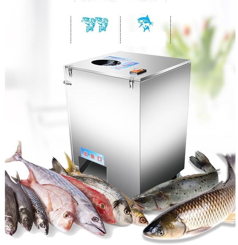 OrangeMech automatic fish fillet machine/Fish killing gutting scaling machine price/fish cleaning machine