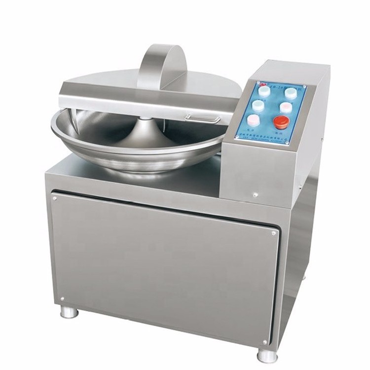 industrial stainless steel commercial 40l meat bowl chopper bowl cutter frozen meat for sausages