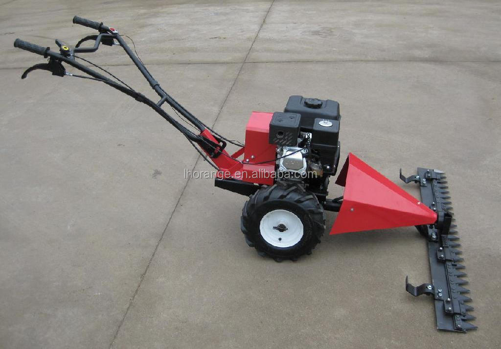 Agricultural gasoline and diesel engine mini tiller scythe mower mini tractor scythe mower sickle bar gasoline scythe