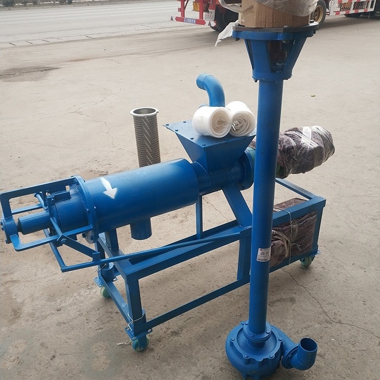 Poultry Cow Dung Dewatering Machine/Pig Manure Chicken Manure Extruder Dewatering, Solid Liquid Separator