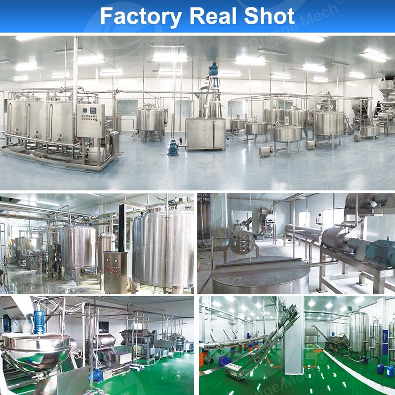 ORME Tomato Sauce Ketchup Production Line Tomato Paste Process Line Plant Tomato Sauce Maker Machine