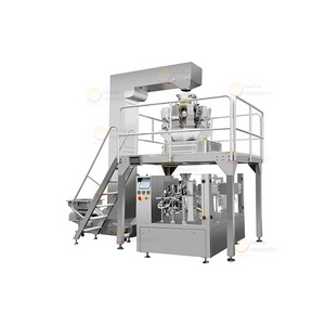 Multifunction Multihead Weigher Pet Food Premade Bag Doypack Weighing Packing Packaging Machine