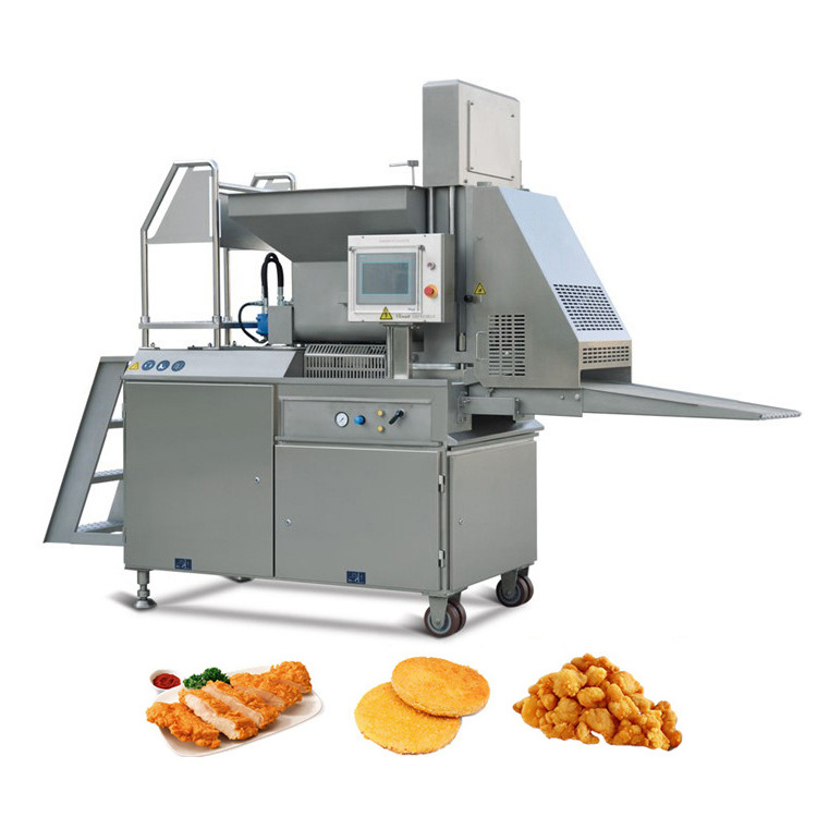 Best Quality Chicken Nugget Production Line Wholesale Automatic Chicken Patty Meat Pie Make Machine