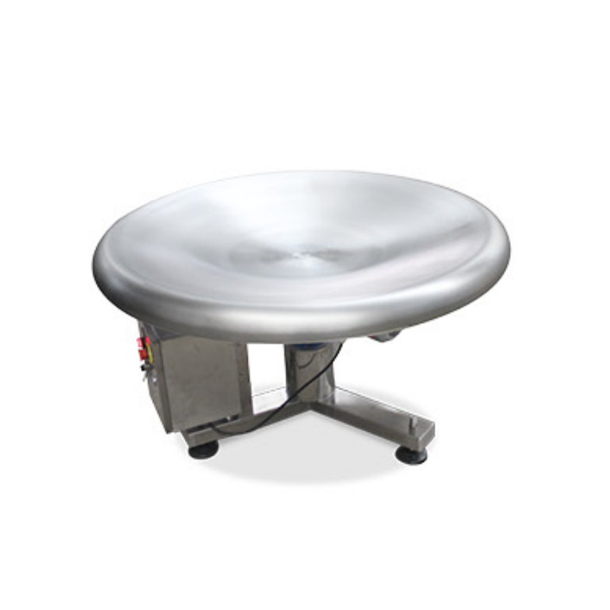 1.2m 1.5m 360 degree adjustable electric rotating table Rotary round sorting Accumulating Table for Packing Industry