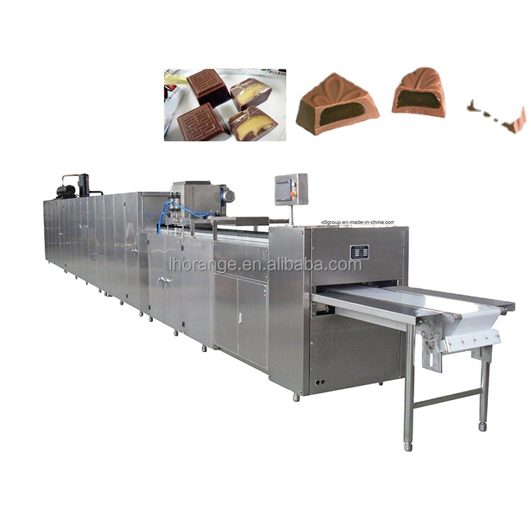 factory price Automatic Chocolate Bar Making Machine chocolate Temper Production Line